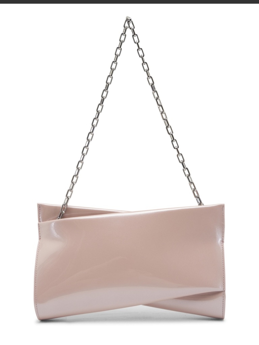 CHRISTIAN LOUBOUTIN
Loubitwist Vintage Rose Small Clutch Bag